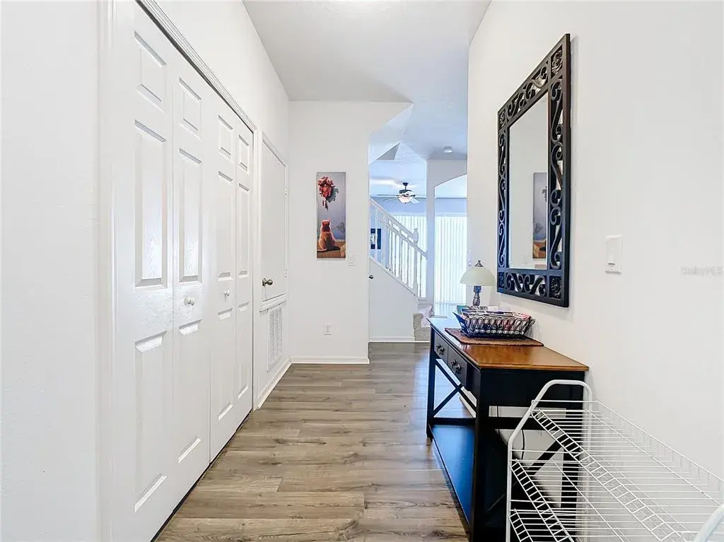 Welcoming entry foyer