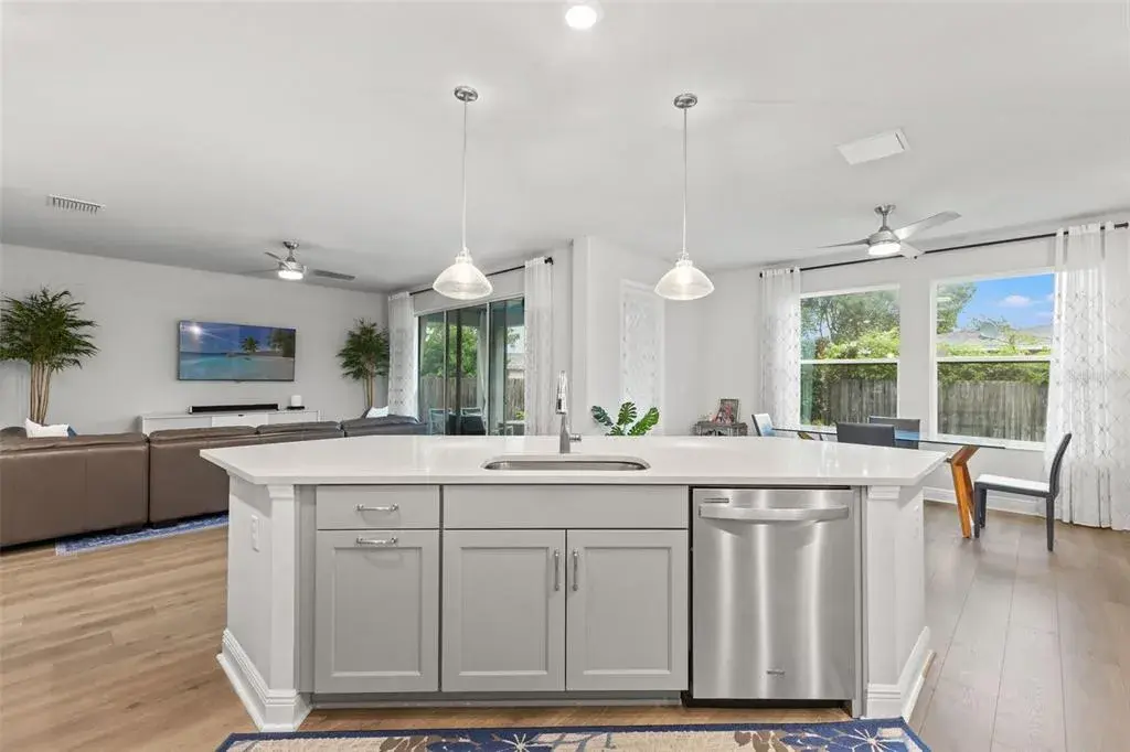 open floor plan
