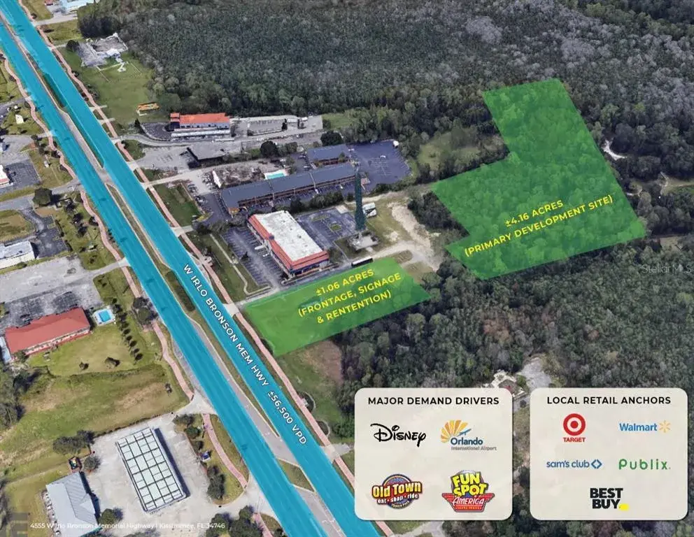 Property for sale at 4553 W IRLO BRONSON MEMORIAL HIGHWAY, KISSIMMEE, FL, 34746