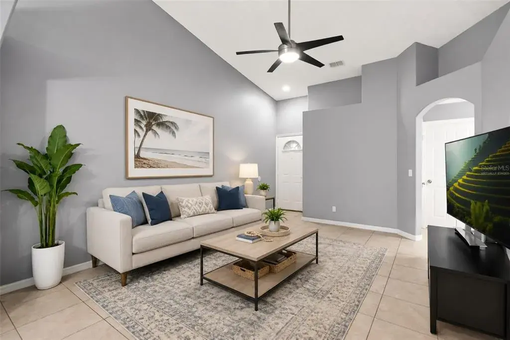 Stunning Living Room - Virtually Staged Furniture