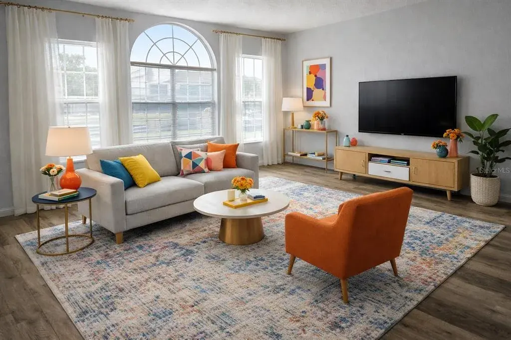 Living Virtual staged