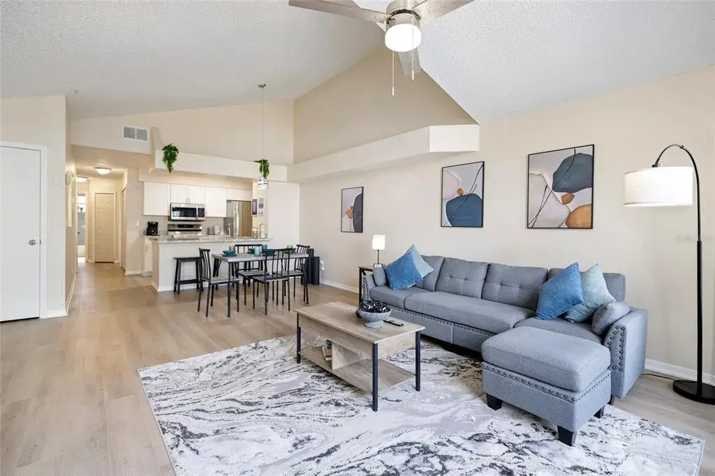 Great Room, Dining Room, & Kitchen - Open Concept