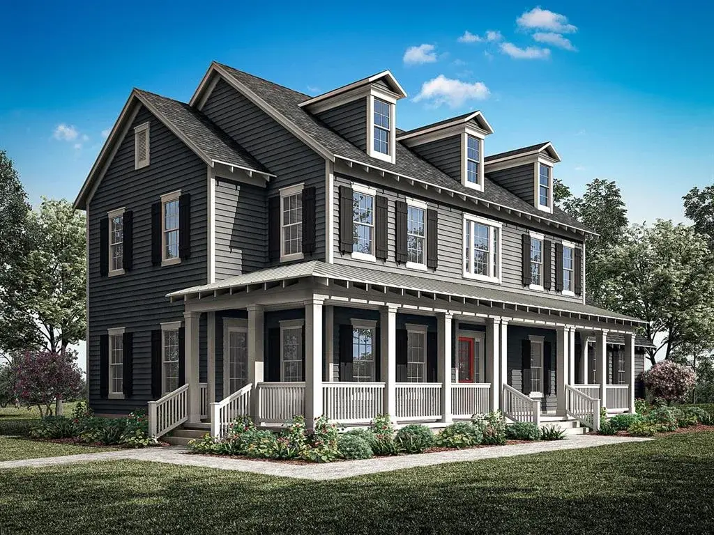 Island Village - Hilton Head Floorplan - Coastal Elevation - Architect's Rendering
