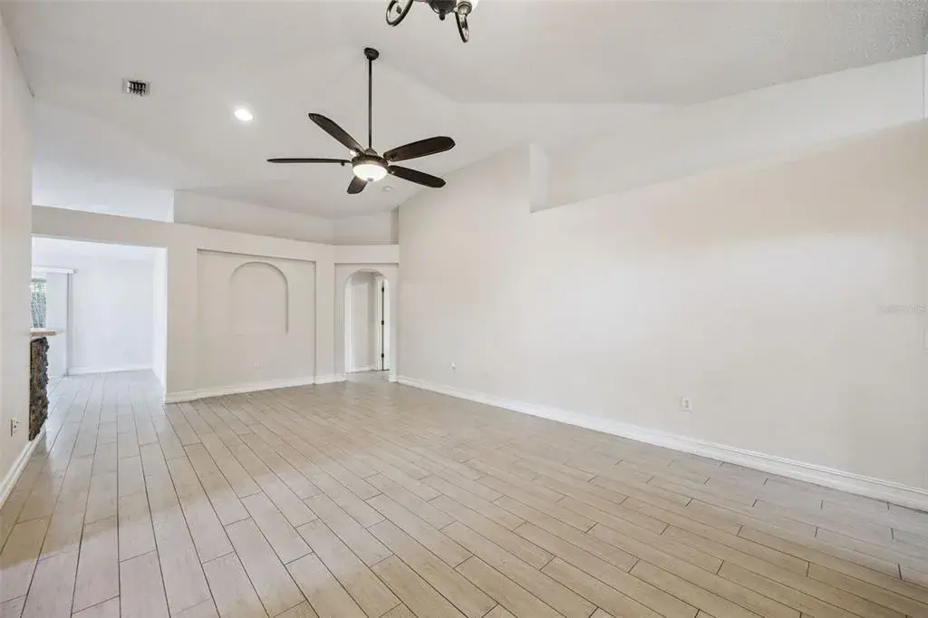 Living and dining area
