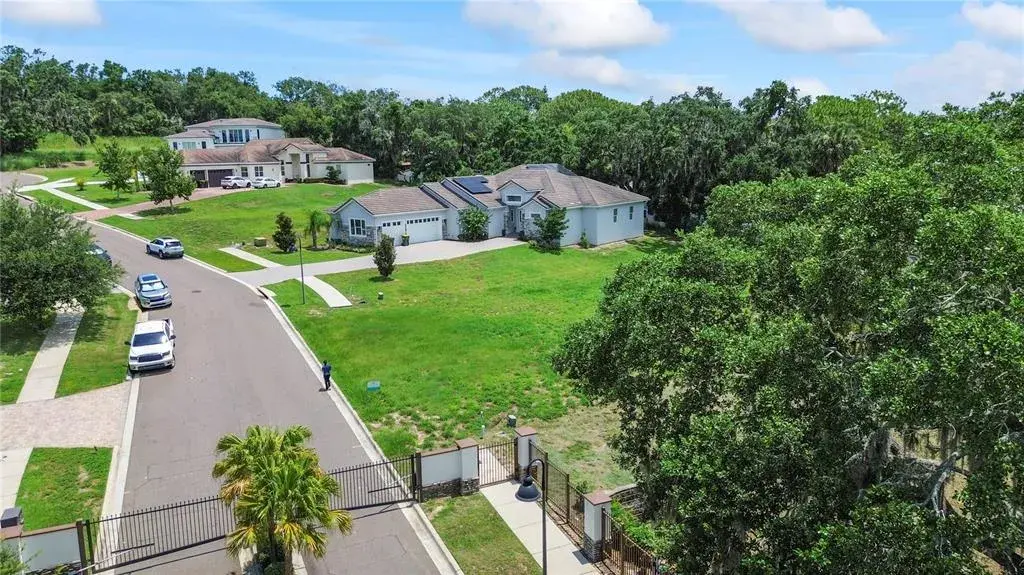 Lot is first to the right,  Offering an unobstructed view of the lake