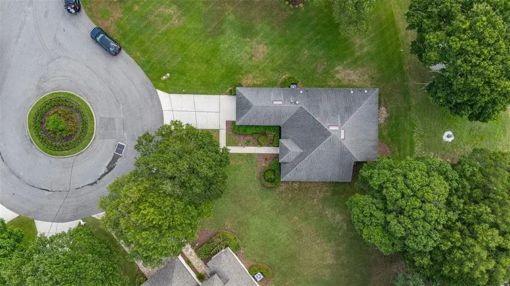 Aerial View of 3604 Kingswood Court on Cul-de-Sac