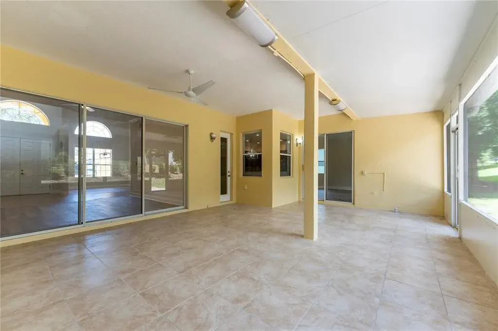 Large Rear Screened Patio