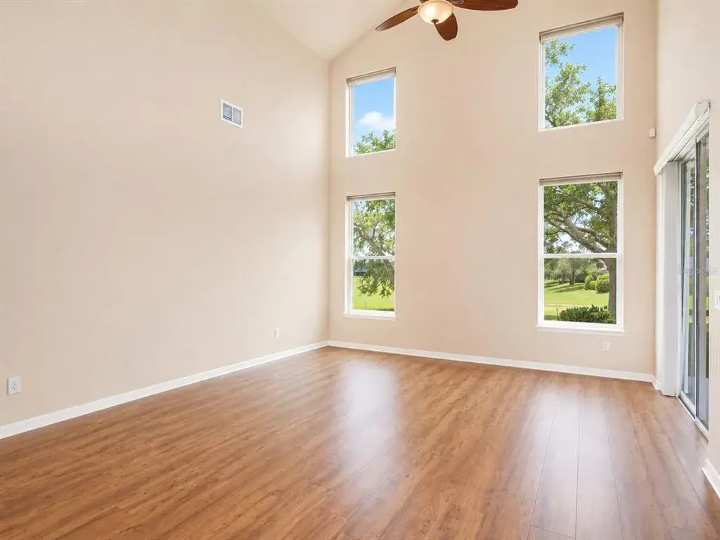 Living Room - High Ceilings