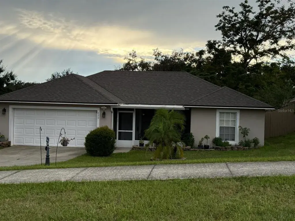 Front view of home