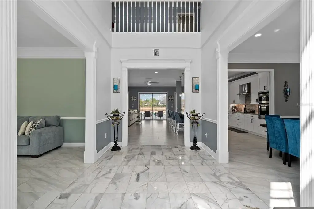 Grand Foyer as walk over the threshold