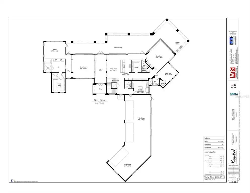 Sample floor plan