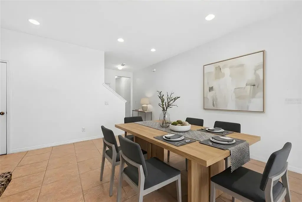 Dining Area. Virtually Staged.