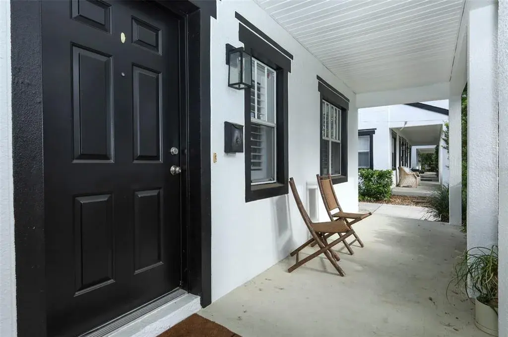 Covered Front Patio