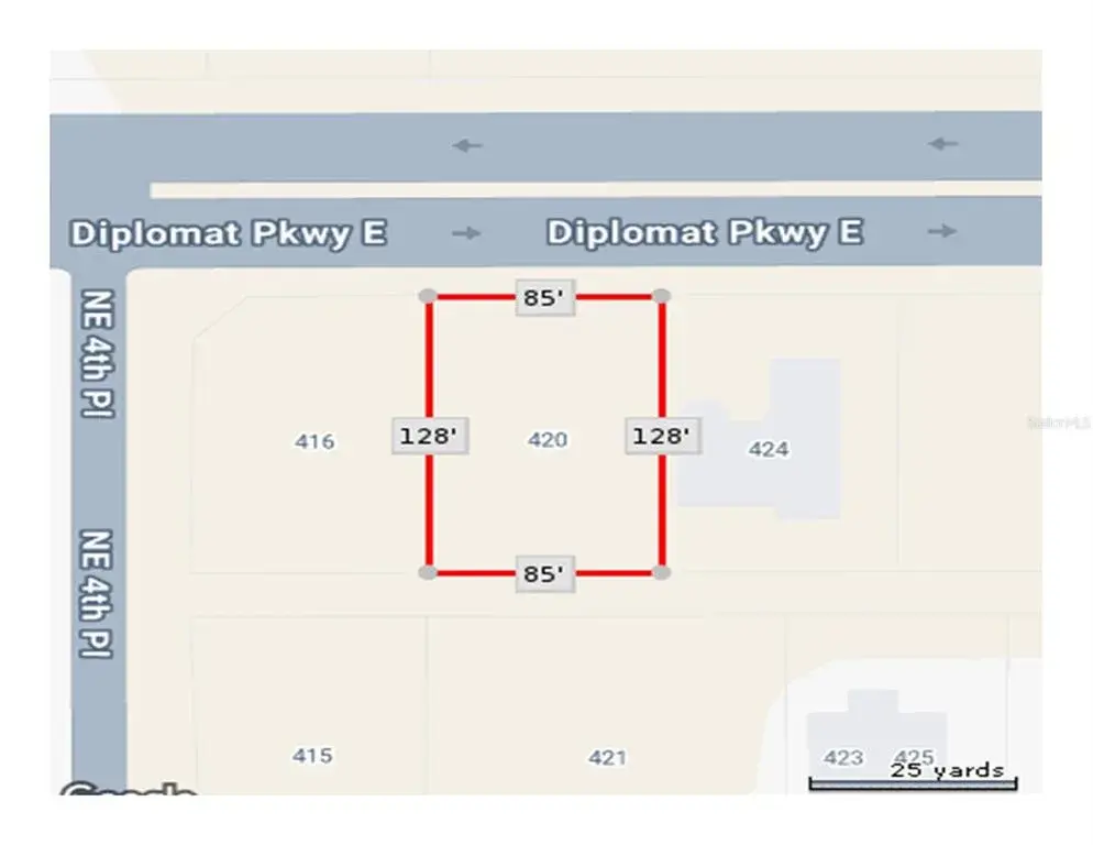 Property for sale at 420 DIPLOMAT PARKWAY E, CAPE CORAL, FL, 33909