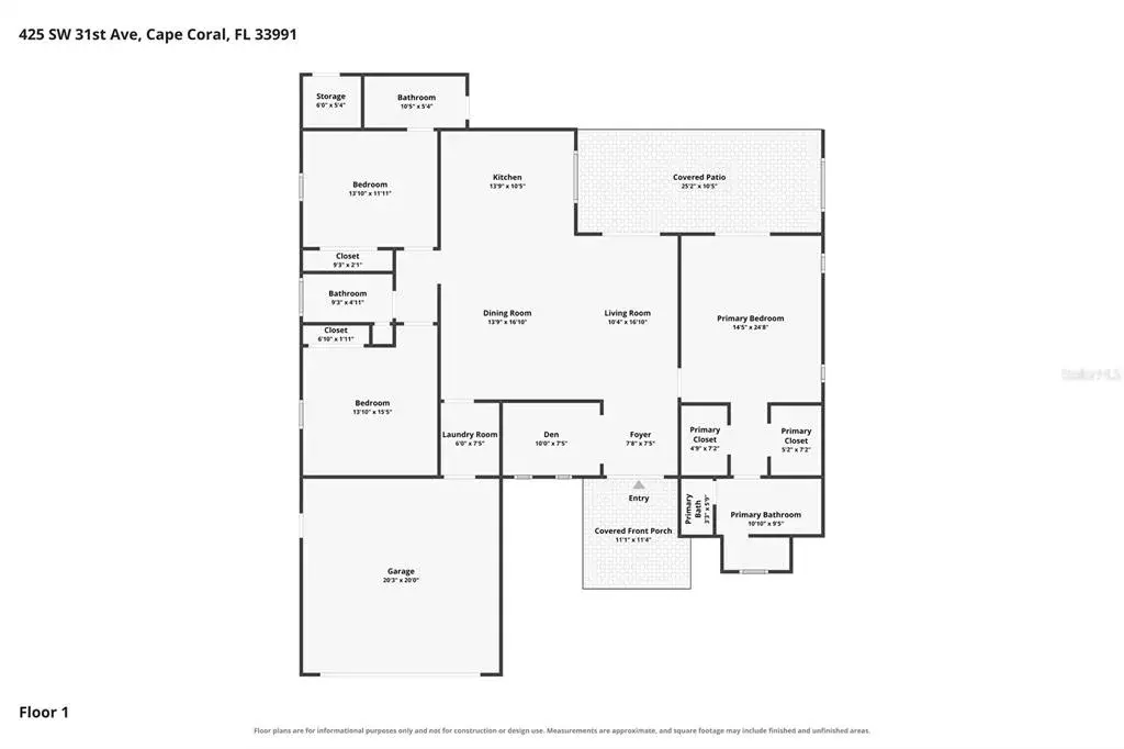 Property for sale at 425 SW 31ST AVENUE, CAPE CORAL, FL, 33991