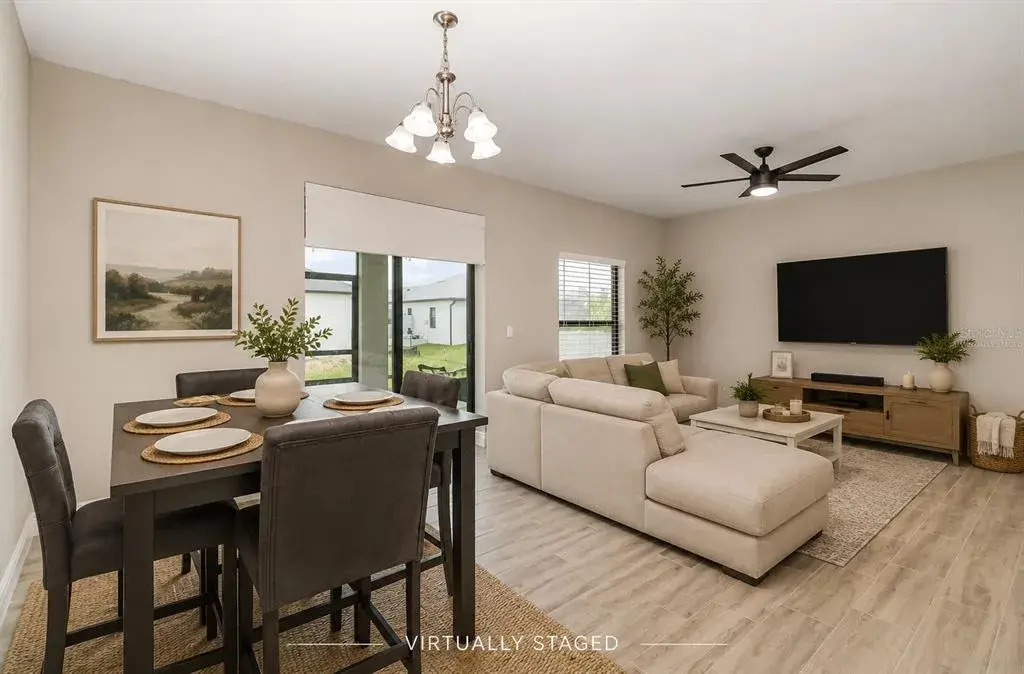 Dining/Living RoomVirtually Staged