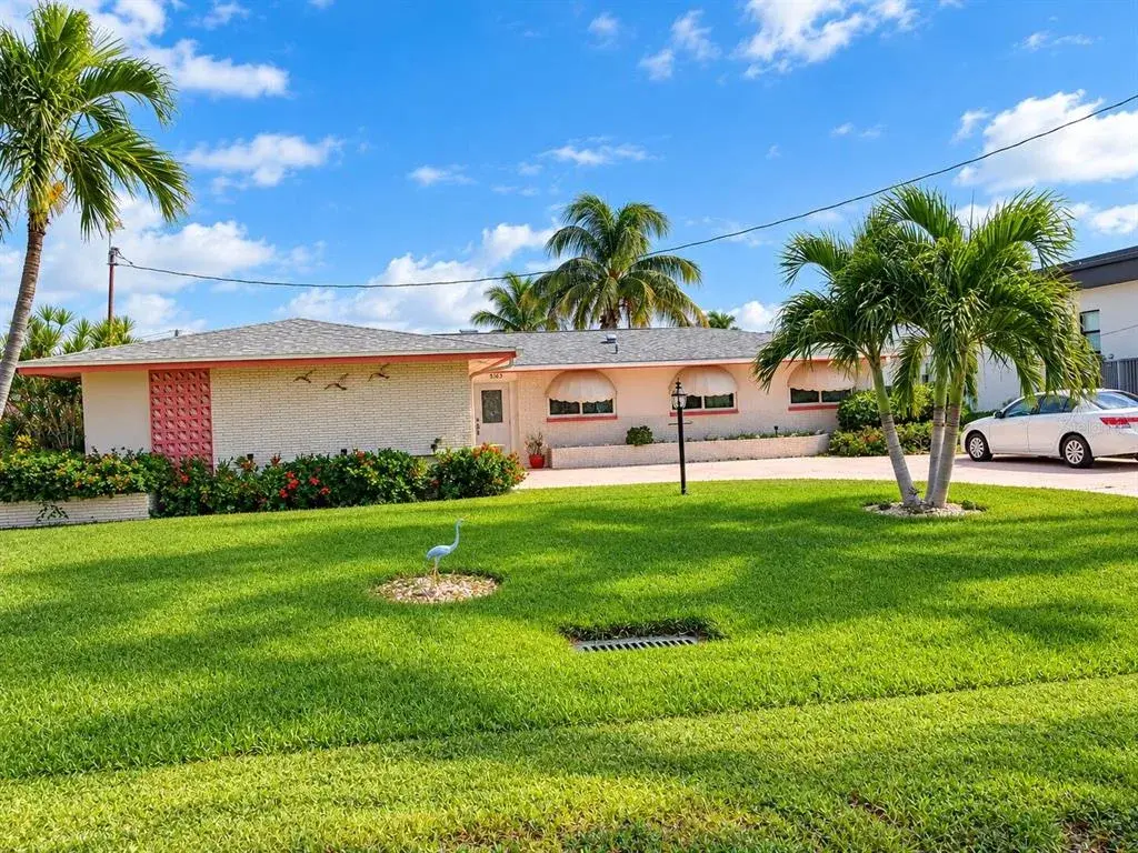 Front House With Lawn