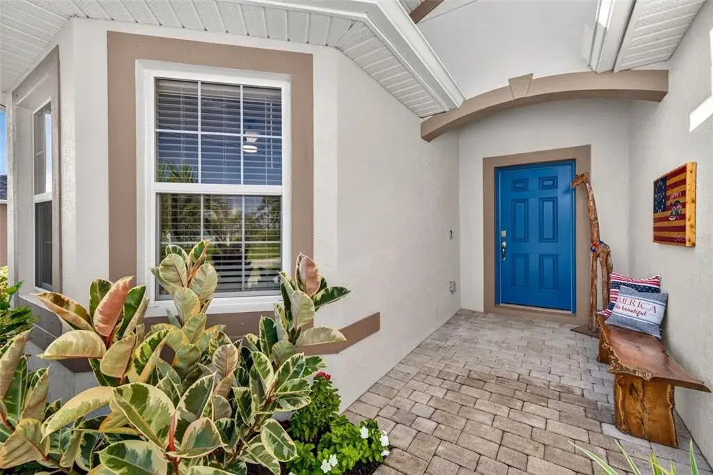 Welcoming Front Entry Porch