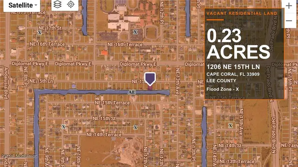 Property for sale at 1206 NE 15TH LANE, CAPE CORAL, FL, 33909