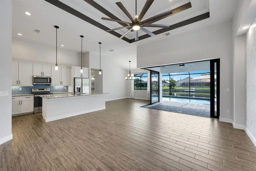 Great Room Overlooking Water