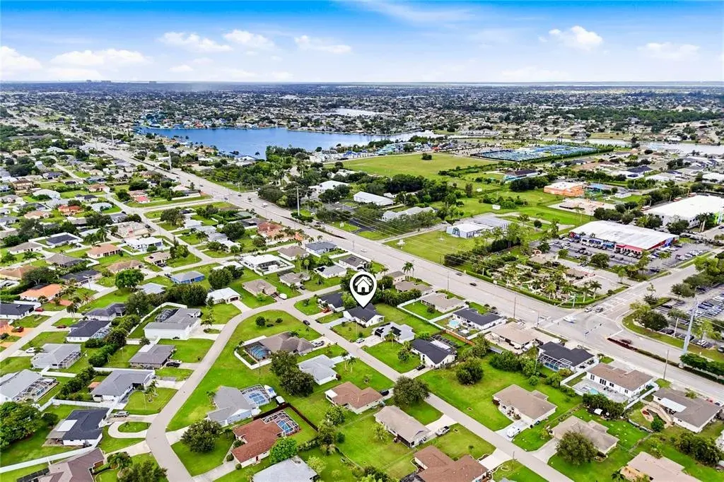 LOCATION, LOCATION, LOCATION! Centrally positioned near SANTA BARBARA BLVD w/ convenient access to HANCOCK BRIDGE PKWY, PINE ISLAND RD & VETERANS PKWY for shopping, dining, entertainment & everyday conveniences.