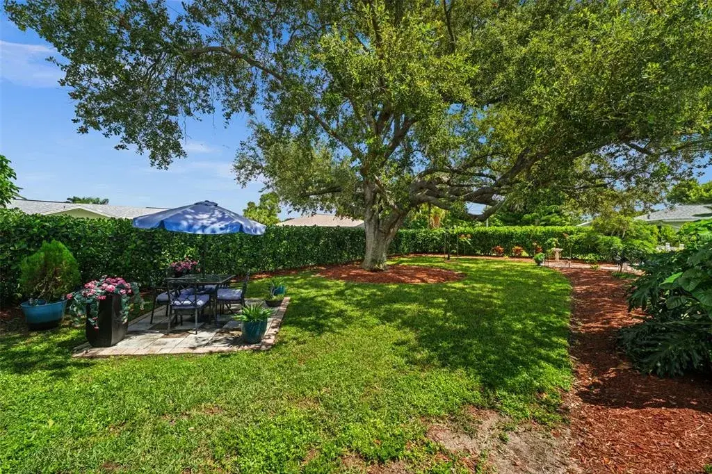Serve tea or have a luncheon under the majestic Southern Oak tree