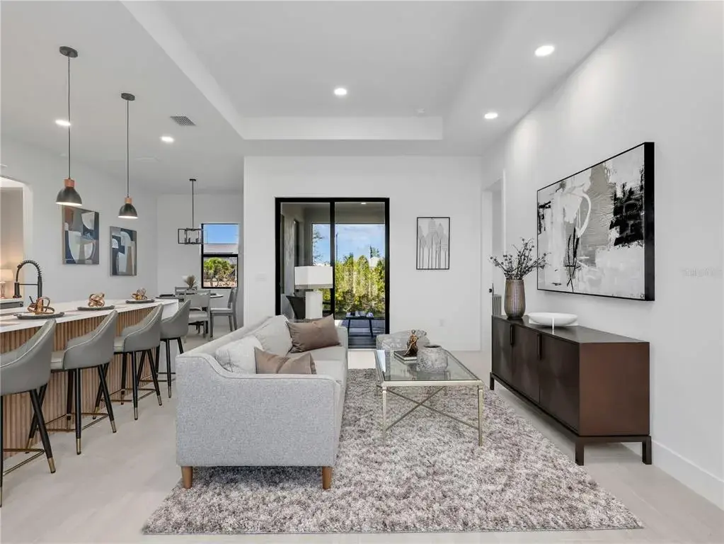 Living Room Picture Taken from another model hom