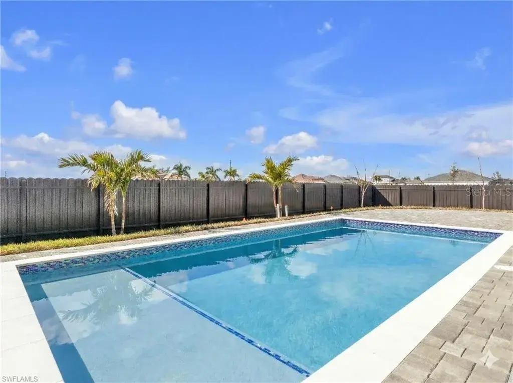 Pool Picture taken from another model home