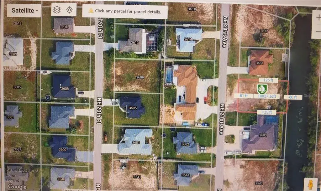 Property for sale at 3607 NE 21 STREET, CAPE CORAL, FL, 33909