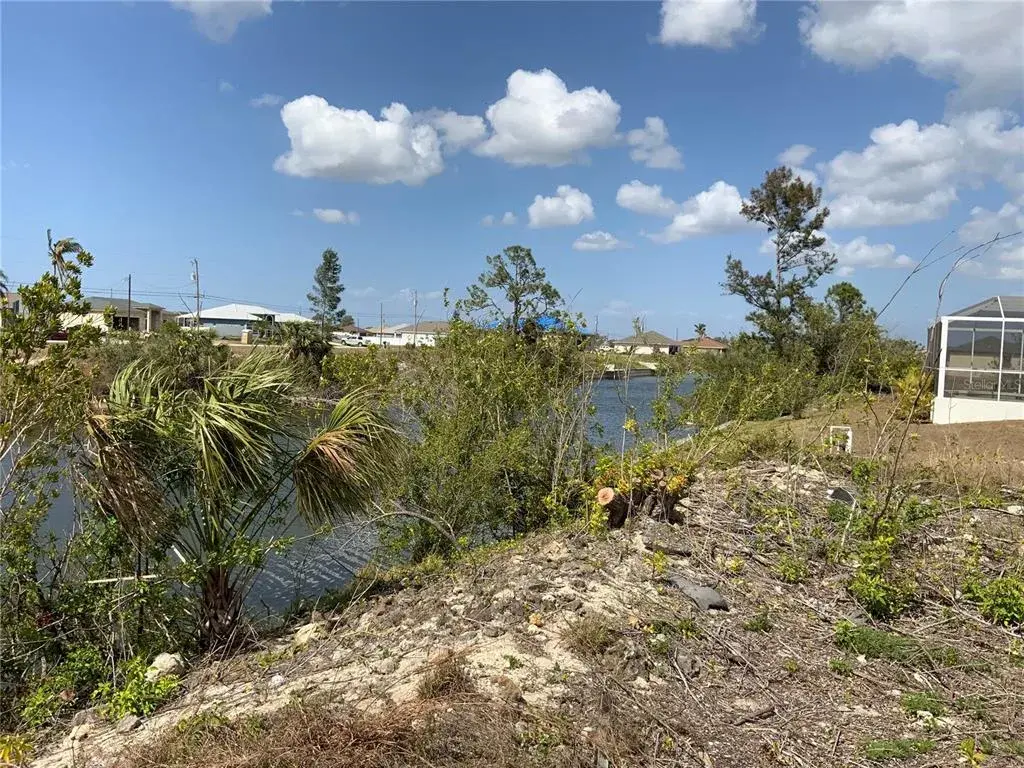 View of Canal from Back Yard