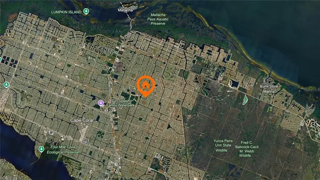 Aerial Location Beach Distance