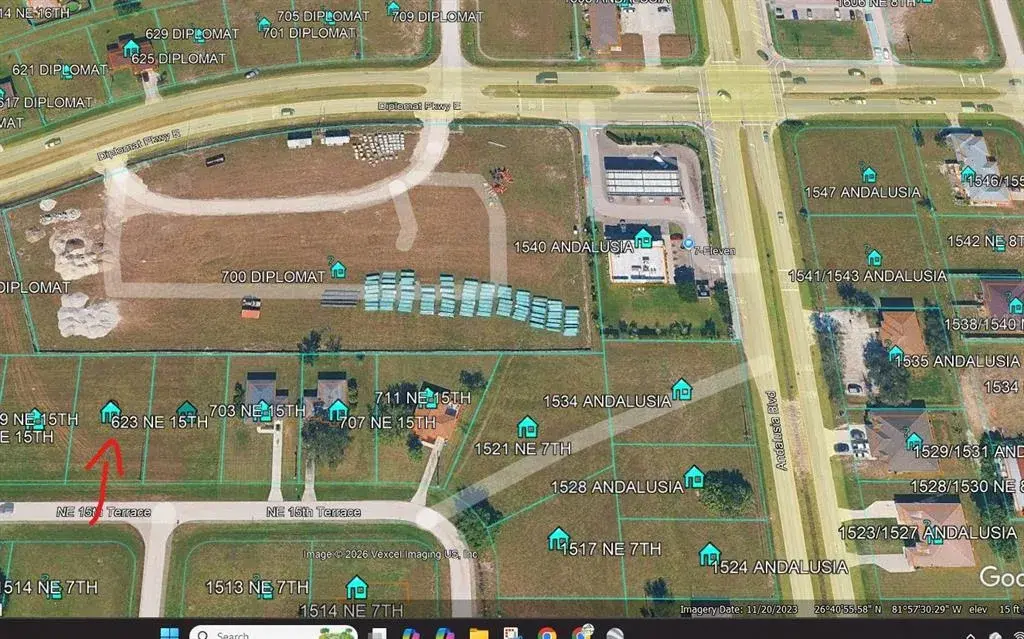 Property for sale at 623 NE 15TH TERRACE, CAPE CORAL, FL, 33909