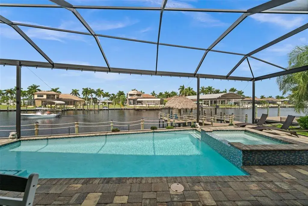 Stunning views over the 200' wide Bimini Canal