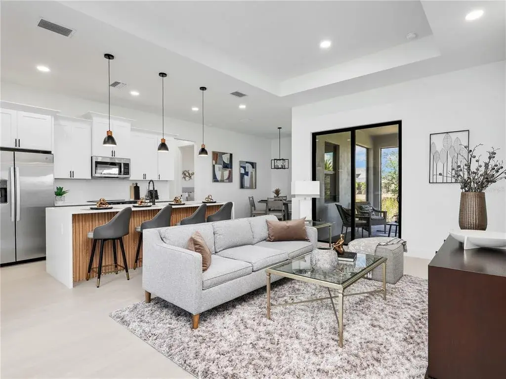 Living Area taken from another model home