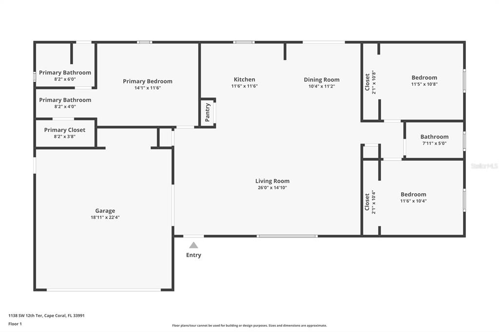 Property for sale at 1138 SW 12TH TERRACE, CAPE CORAL, FL, 33991