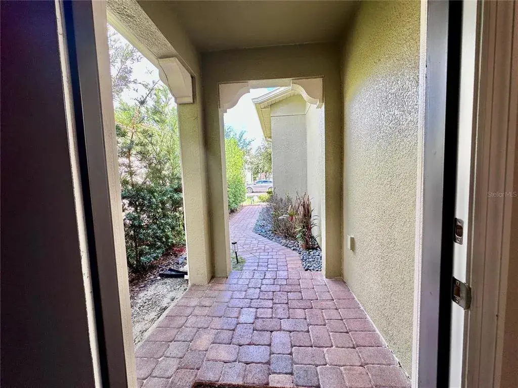 View from front door