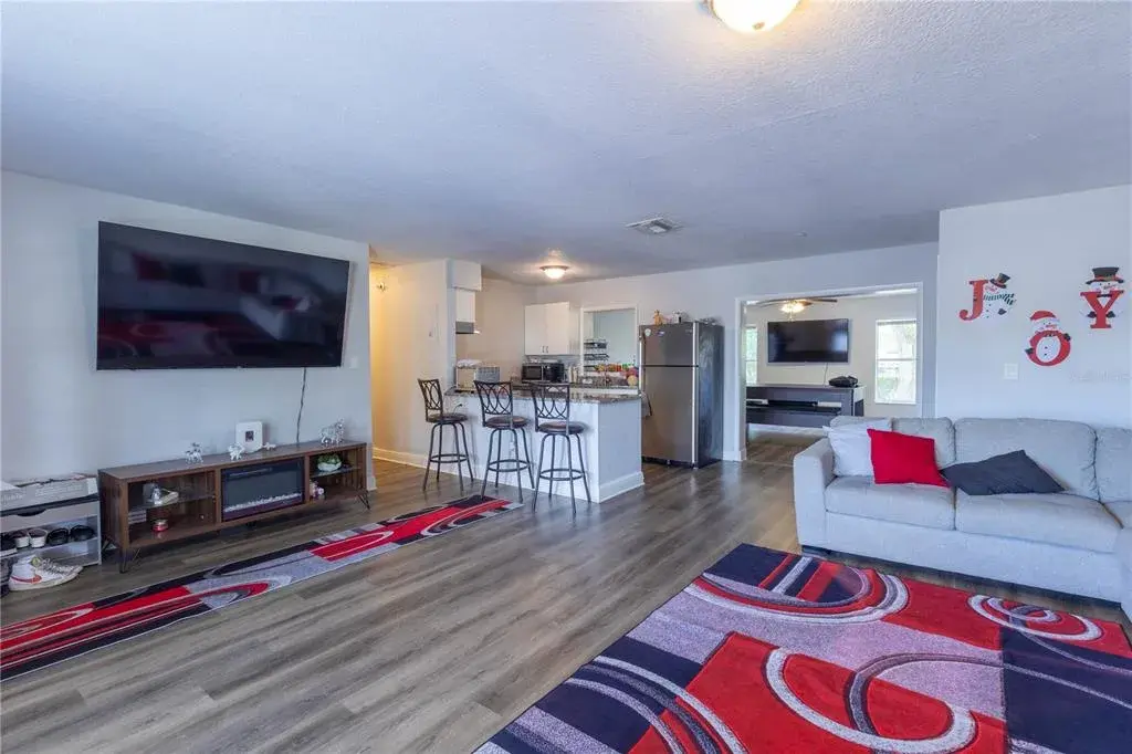 Living Room & Kitchen