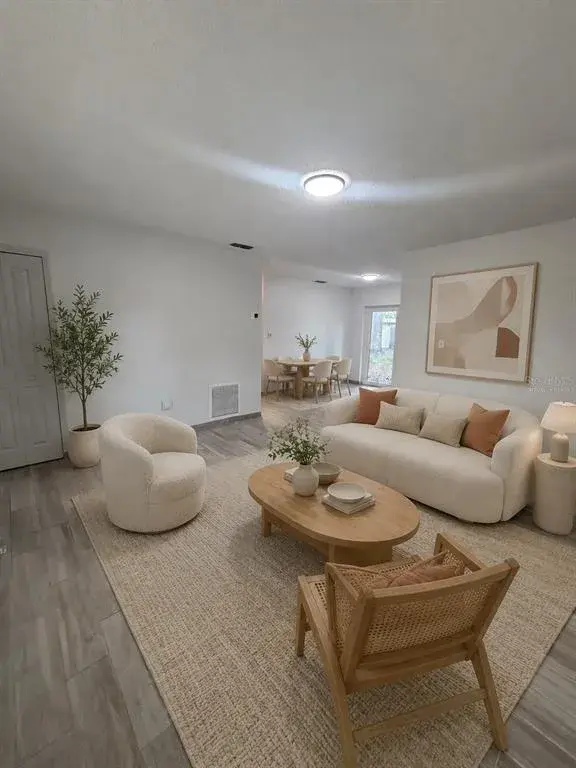Virtually Staged- Living Room