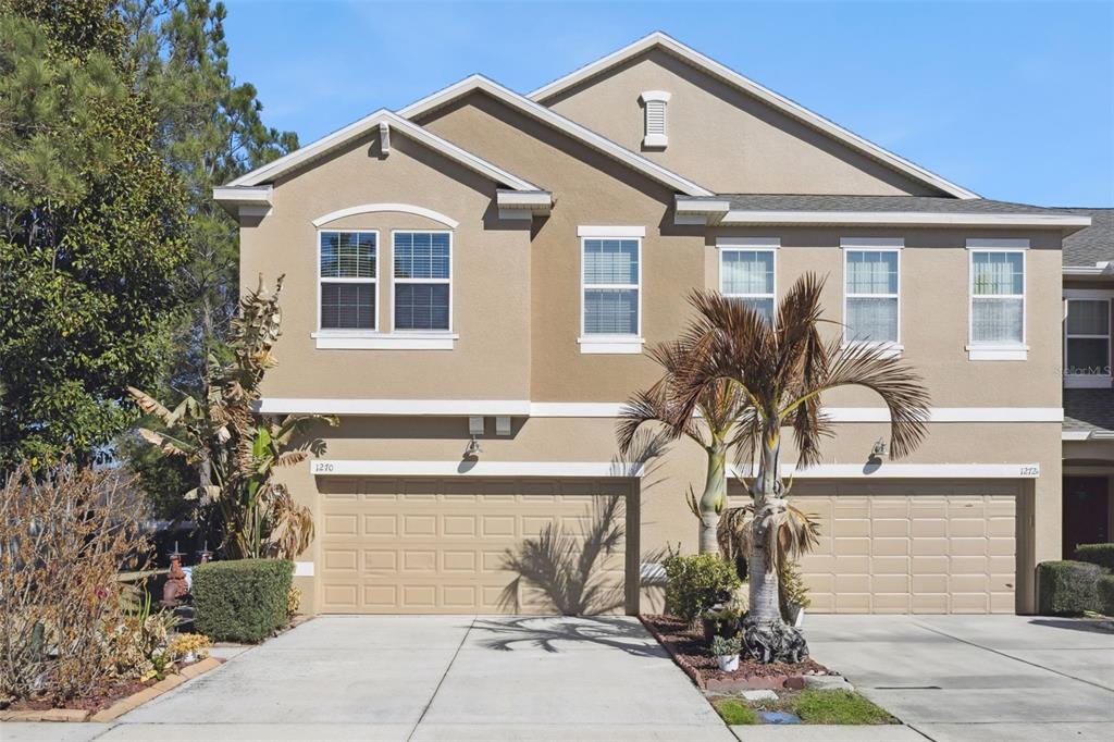 end-unit corner lot townhome