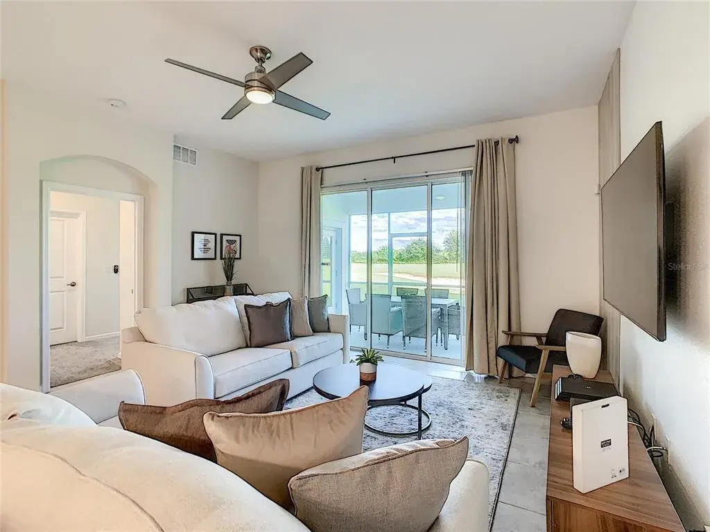 Living Room Patio View