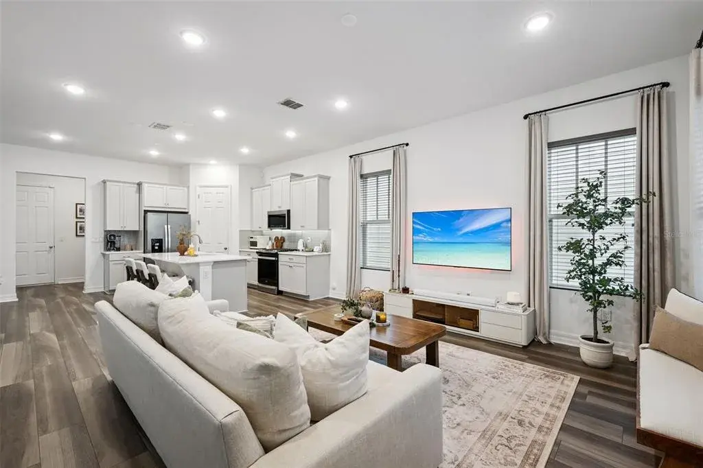 Open Floorplan with High Ceilings