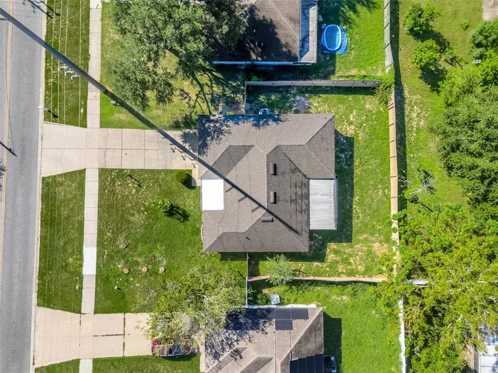 Aerial View of home