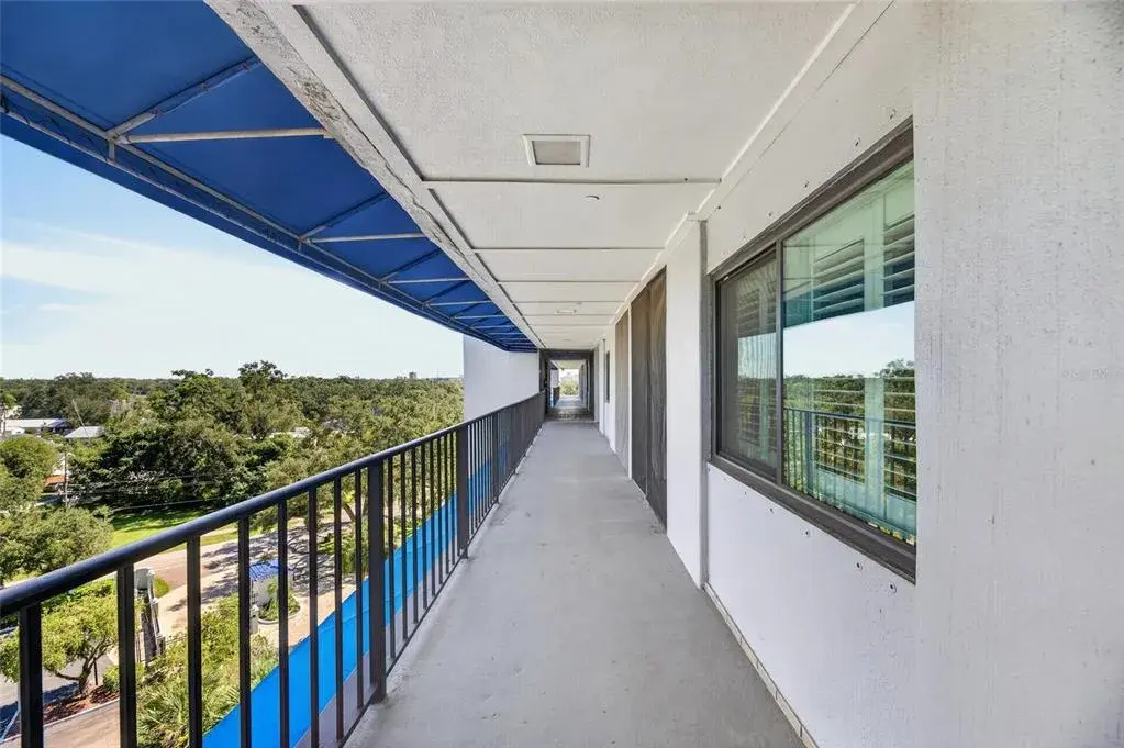Walkway to Condo