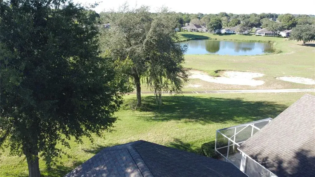 View from back yard