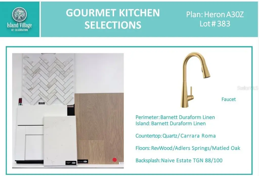 Island Village Lot 383 Gourmet Kitchen Selections