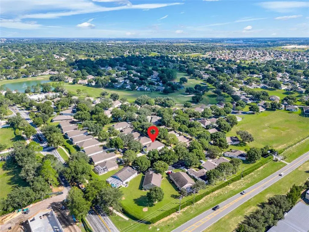 Aerial View in Community