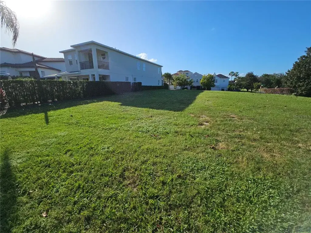 Standing near back of lot looking toward front