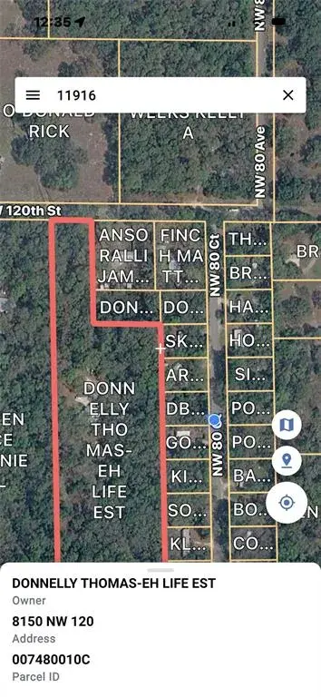 Property for sale at 11916 NW 80TH COURT, CHIEFLAND, FL, 32626