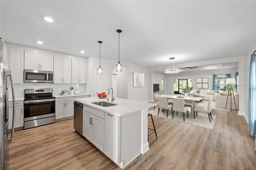 Kitchen with Stainless Steel Appliances