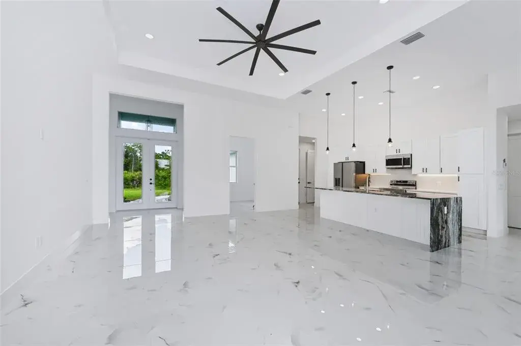 Living Room and Kitchen